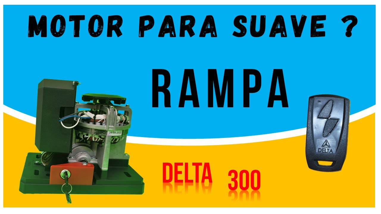 Como Regular Rampa Desaceleração Parada Suave Freio Motor Delta Move 300 FLEX resolvido