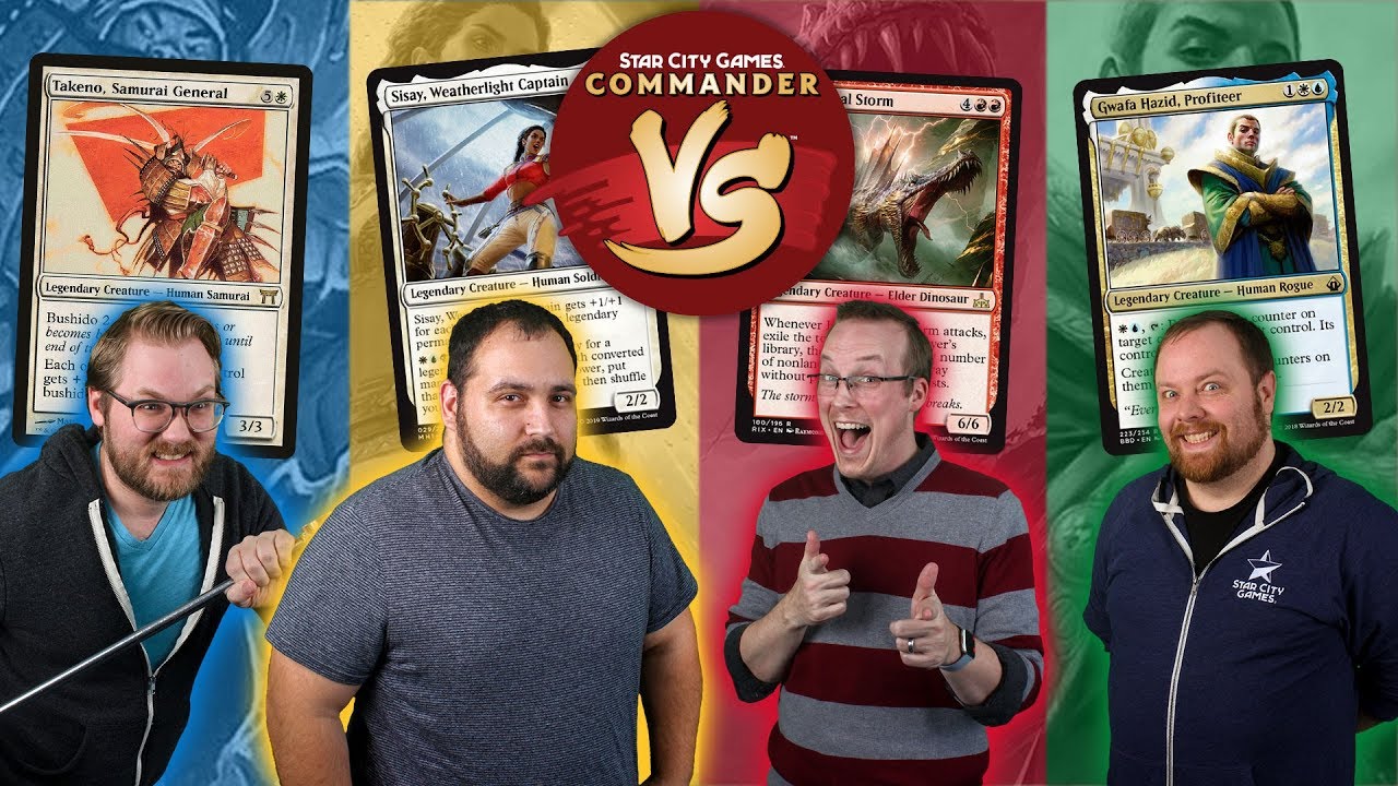 Commander VS S19E7: Takeno VS Sisay VS Etali VS Gawfa Hazid | EDH