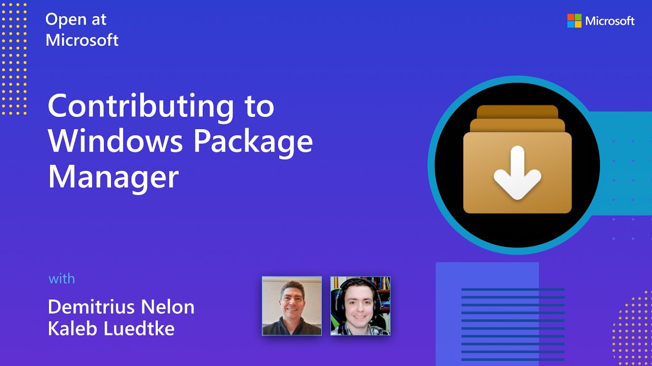 Contributing to Windows Package Manager