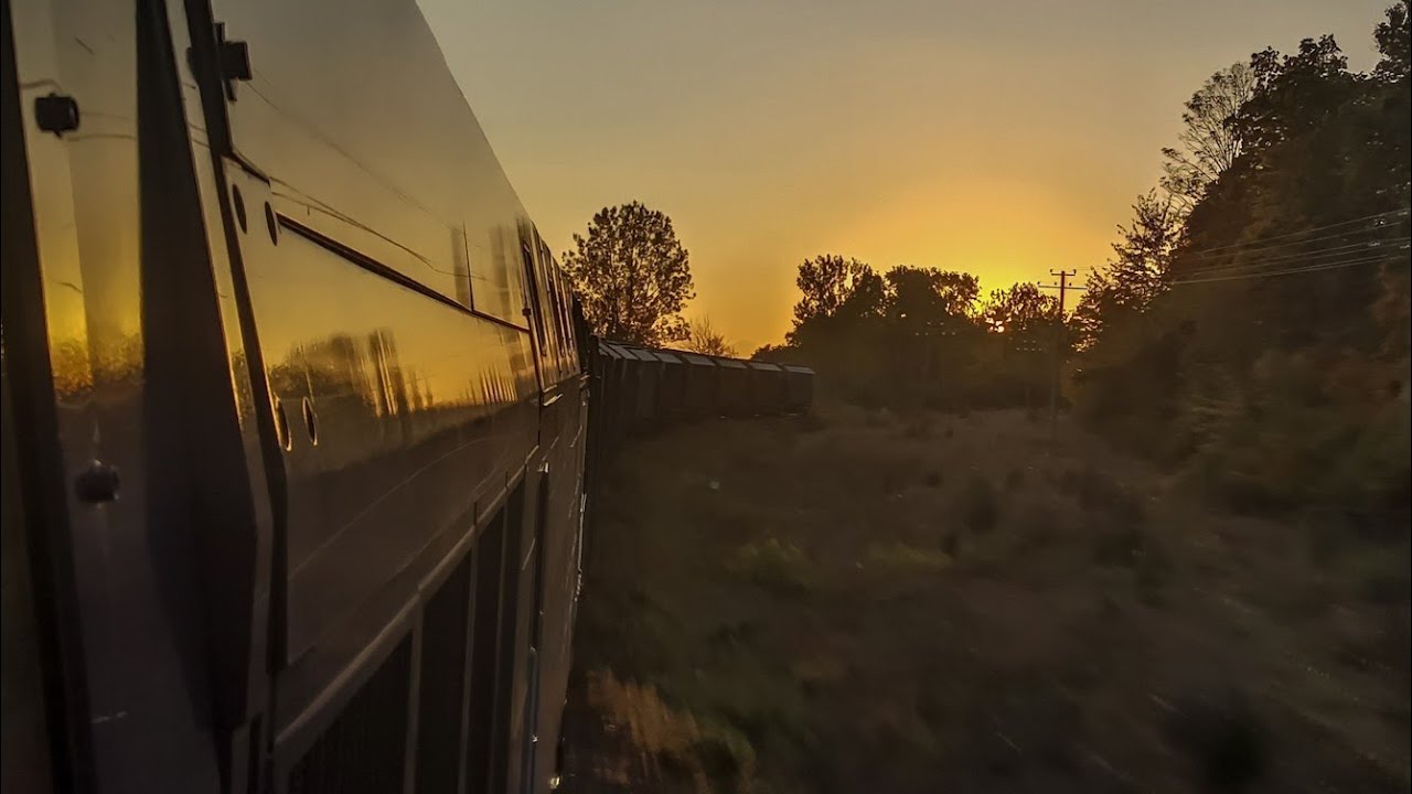 🇺🇦[УЗ] Рогатин - Підвисоке - Потутори з кабіни локомотива Cabride жовтень 2022