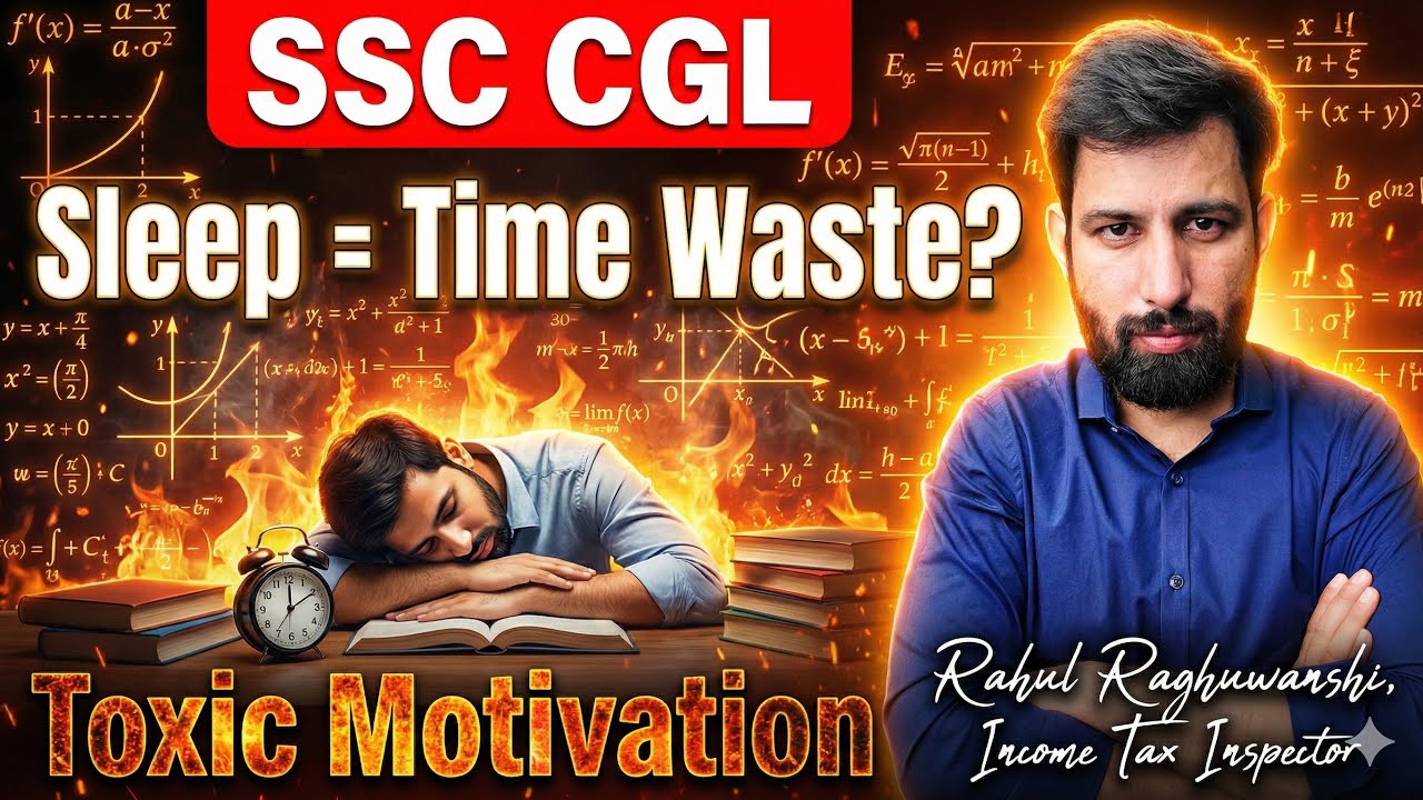 How Much Should You Sleep During Preparation? SSC CGL 2026