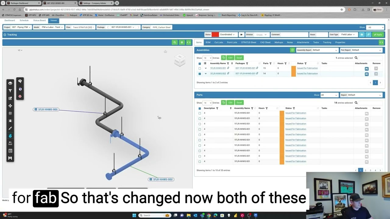 Managing Fabrication Changes in the Cloud with Stratus and Revit Integration