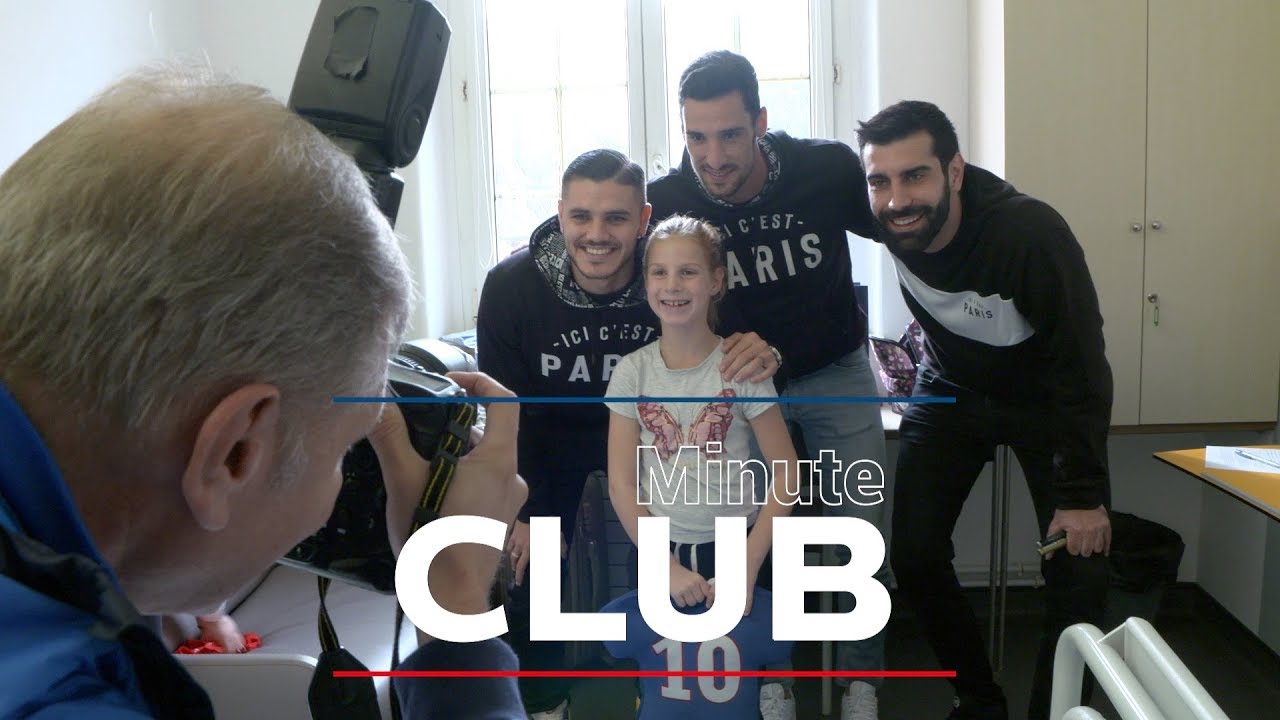 LA MINUTE CLUB : ICARDI, RICO ET CORRALES A L'HOPITAL DE LA FONDATION ROTHSCHILD