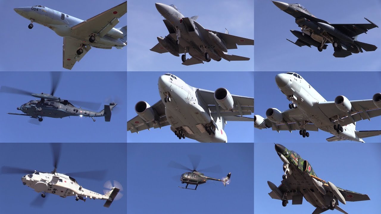 18/03/02 小牧基地オープンベース2018前日 外来機フライイン Various Aircraft Fly-in at Komaki AB for Open Base
