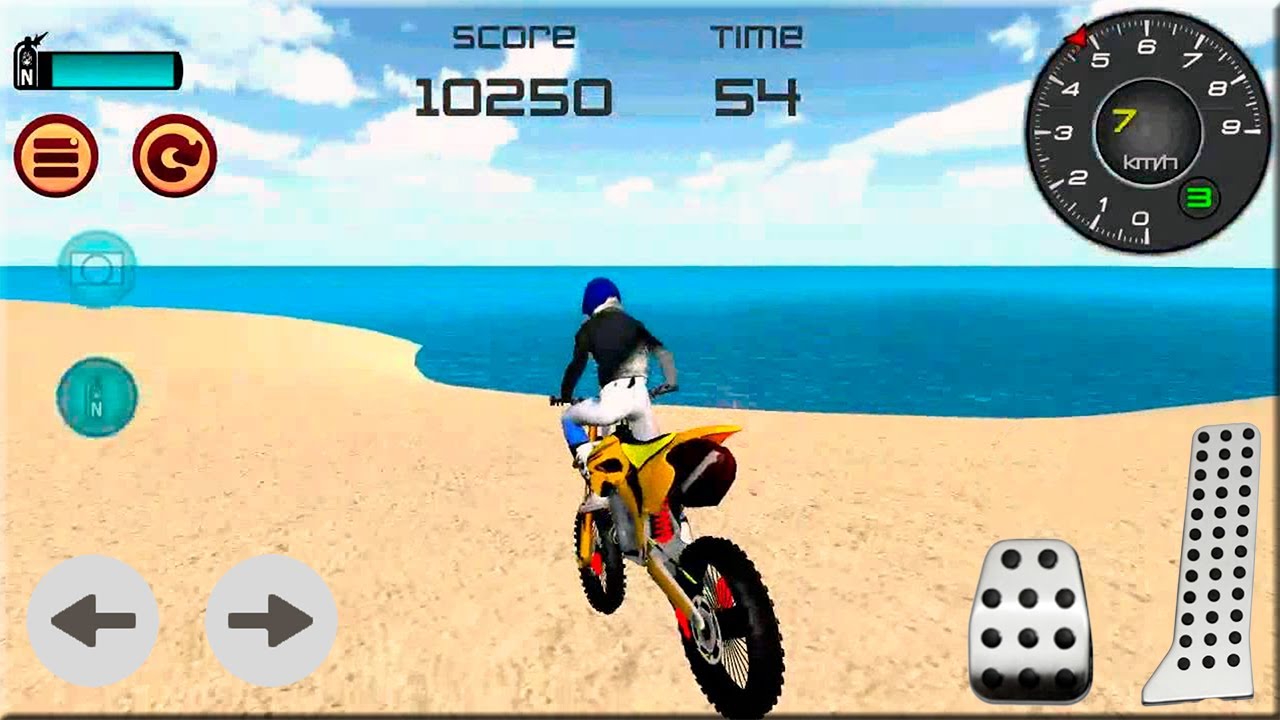 Motocross Beach Jumping 3D Walkthrough Gameplay Android