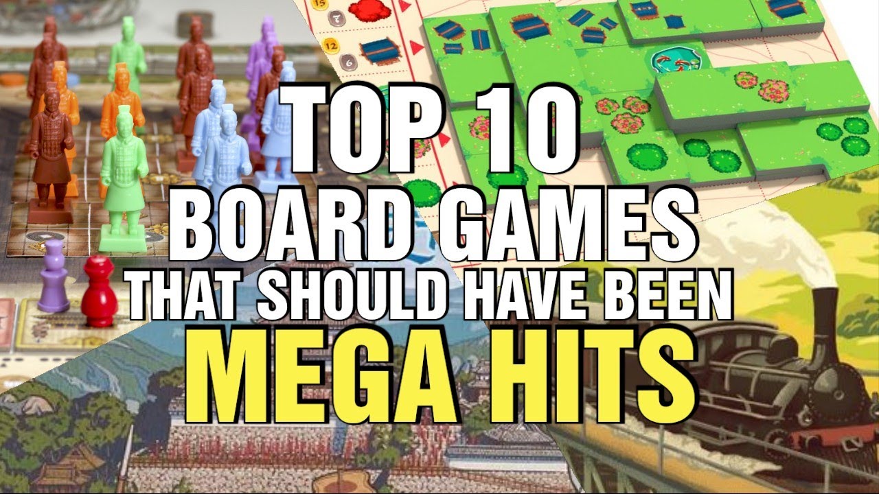 Top 10 Board Games That Should Have Been MEGA HITS - Chairman of the Board
