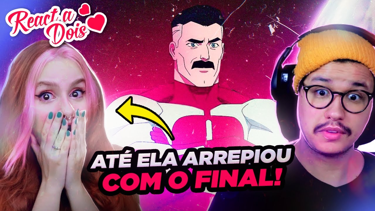 REACT 7  Minutoz:  Rap do Omni-Man – “OLHEM PRO CÉU”