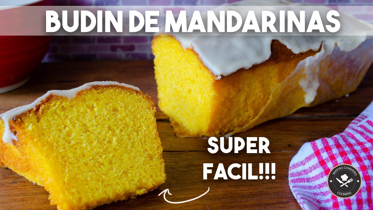 BUDIN DE MANDARINAS EN LICUADORA!!!
