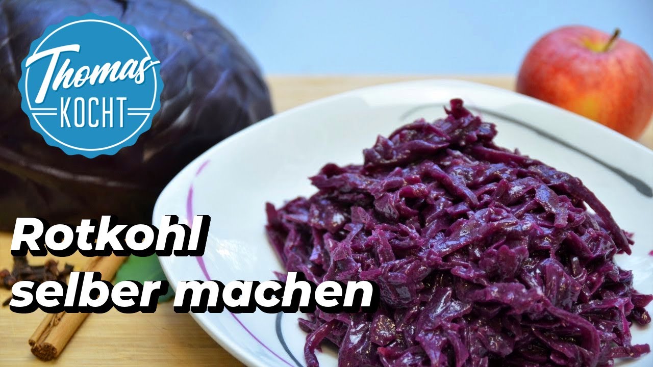 Rotkohl selber kochen - klassisch und einfach / Thomas kocht
