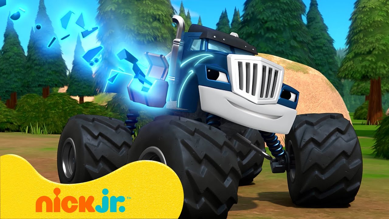 Blaze i mega maszyny | Najnowsze wynalazki Crushera! I Blaze z napędem rakietowym! | Nick Jr. Polska