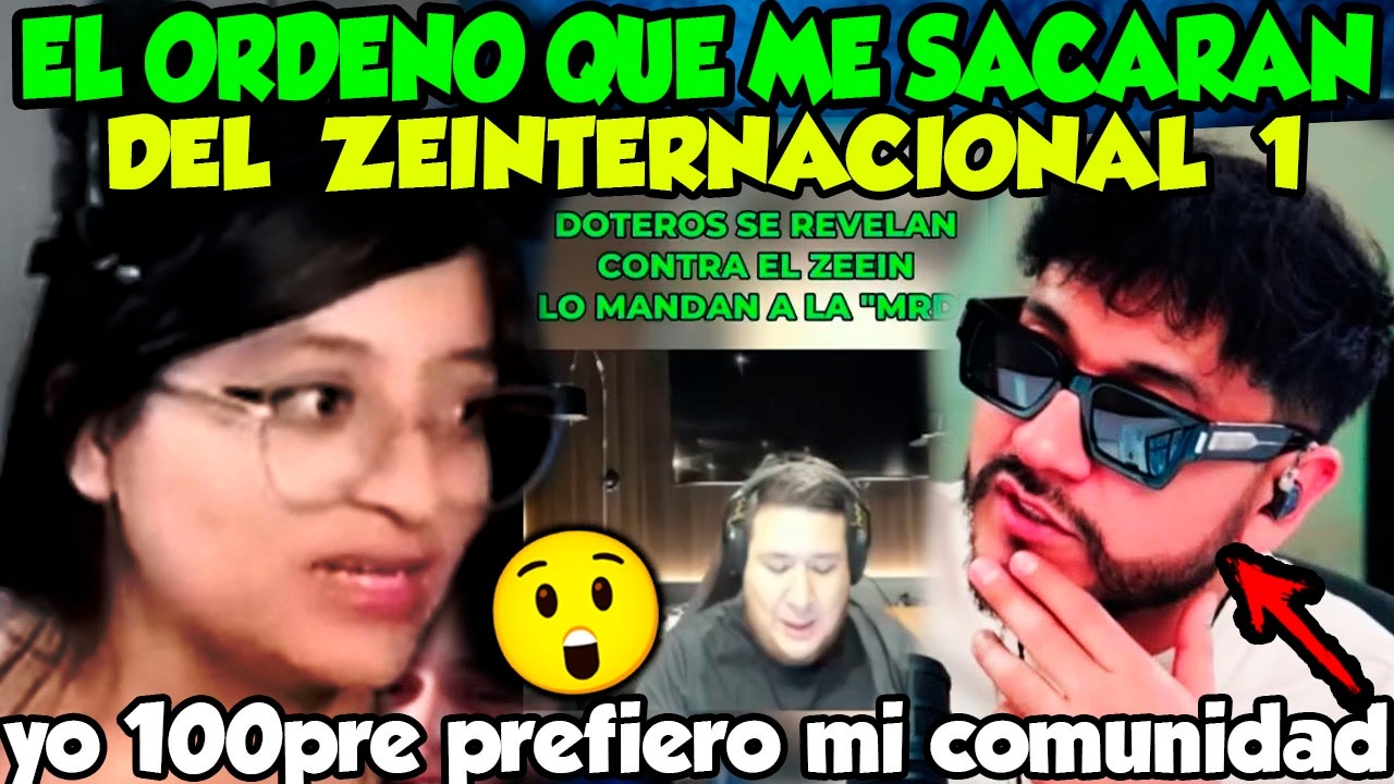 PAYASITA CUENTA QUIEN ORDENO SACARLA DEL ZEINTERNACIONAL 1😱