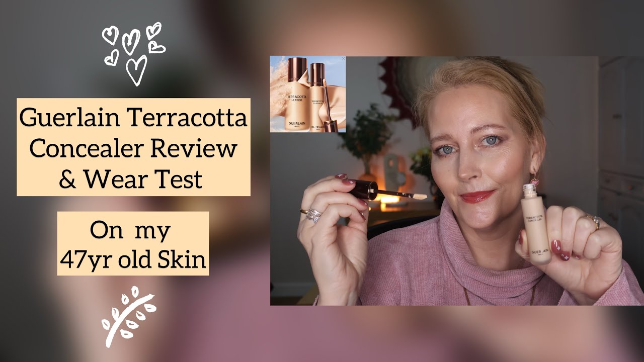 NEW CONCEALER Guerlain Terracotta Wear Test & Review -  mature skin. @guerlain