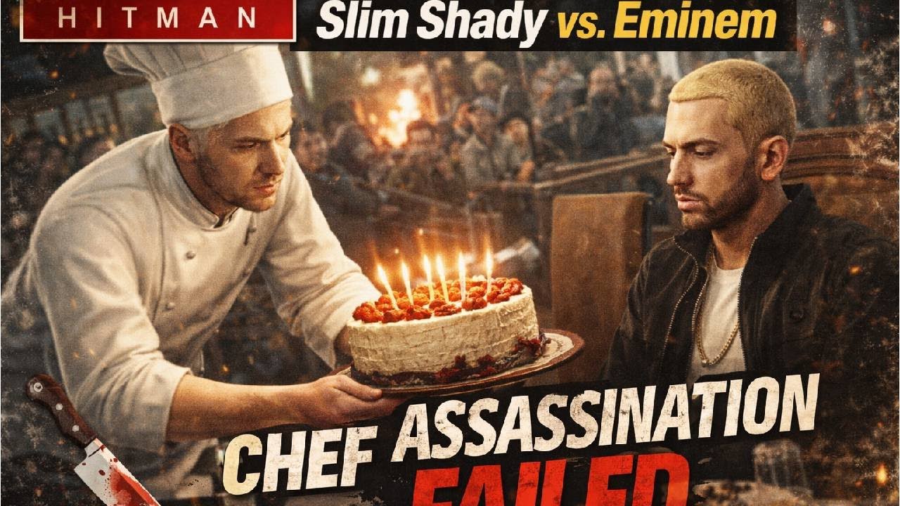 HITMAN WoA – Slim Shady vs Eminem 🔪 Chef Disguise Assassination | Silent Kill Gone Wrong