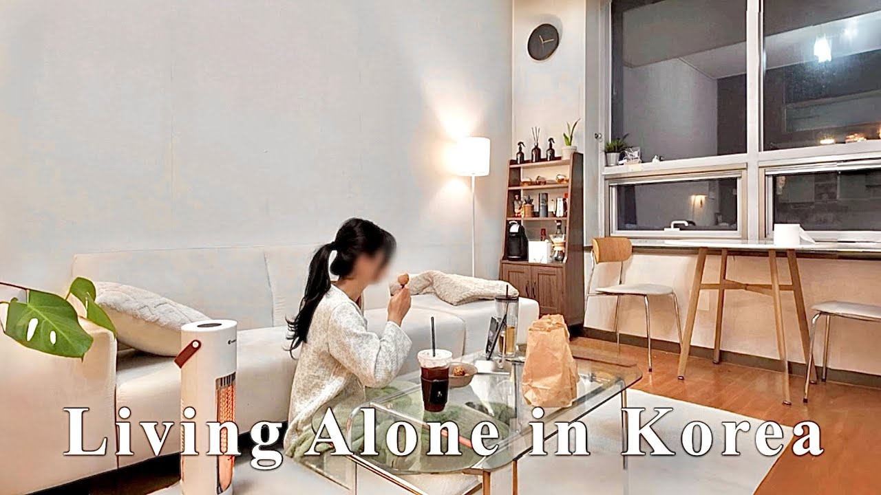 Жизнь в одиночестве в Корее | Дни интроверта, которые он не выходил из дома🏡