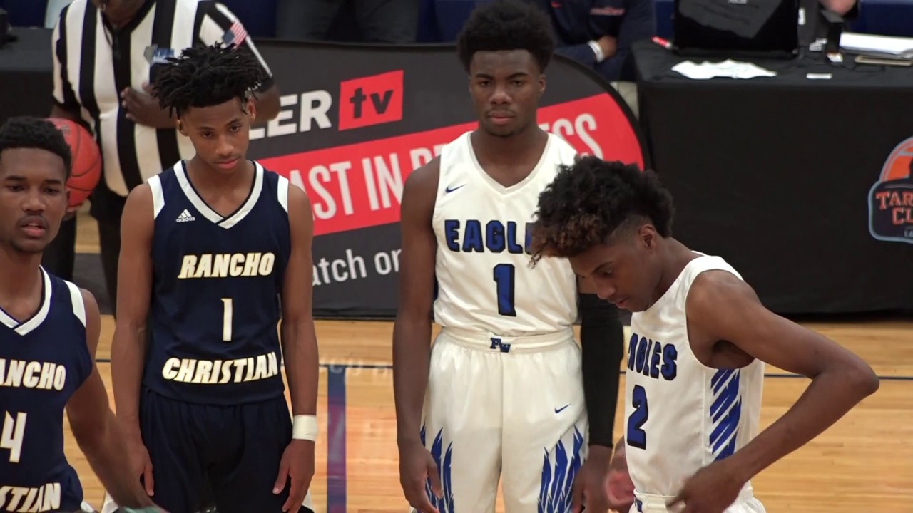 Rancho Christian vs Federal Way Eagles, semifinal 2018 Tarkanian Classic 12-21-2018