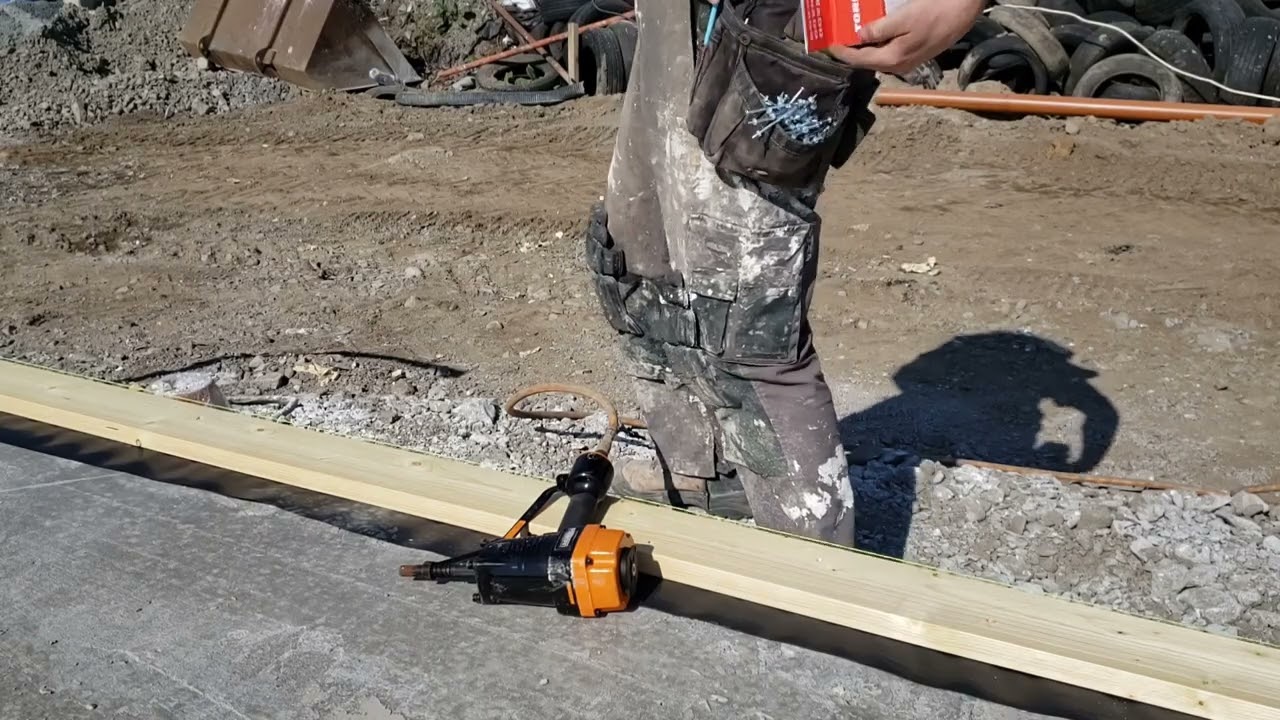freeman single concrete pinner concrete nailer