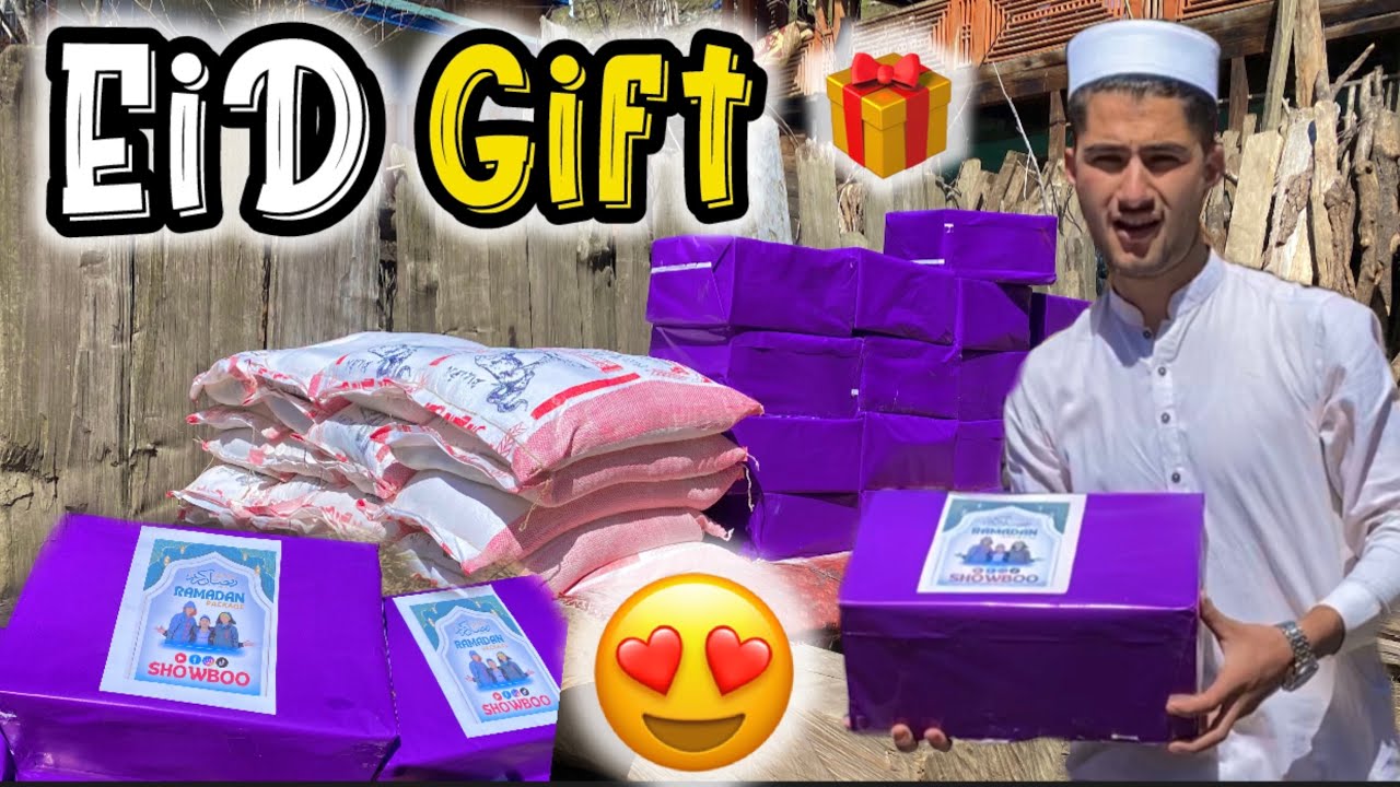 Eid celebrations in Neelum Valley, smiles on the faces of deserving individuals 😊 || ShowBoo