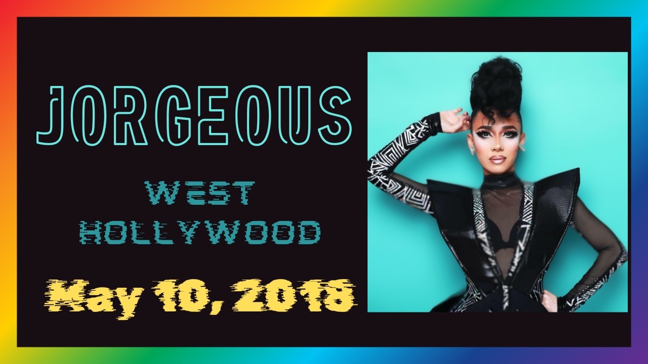 Jorgeous — Performance (2 of 2) at CROWN Bar 10 West Hollywood (May 10, 2018)