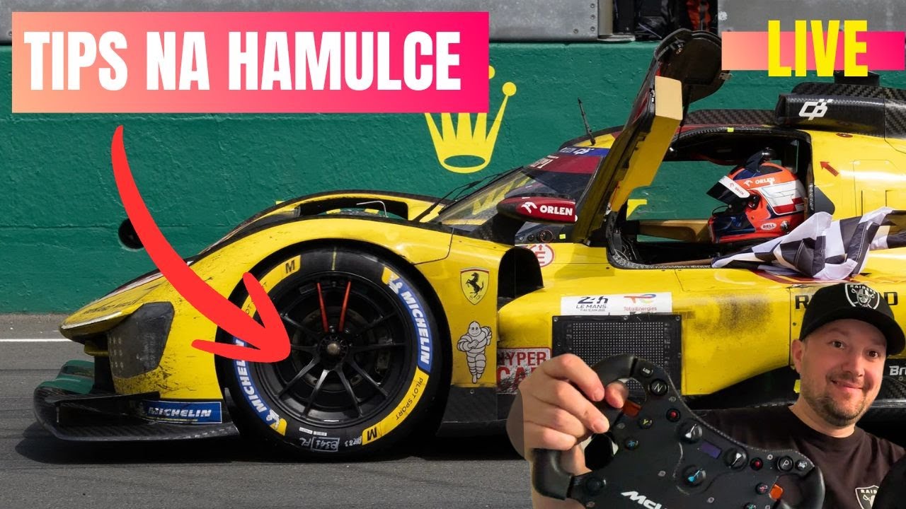 Le Mans Ultimate – KONIEC blokowania kół! TIPS na hamulce w Hypercar i LMP2