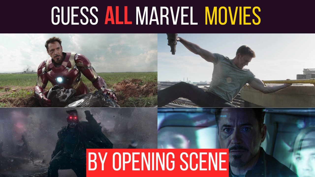 Can You Guess ALL Marvel Movies By The OPENING Scene?