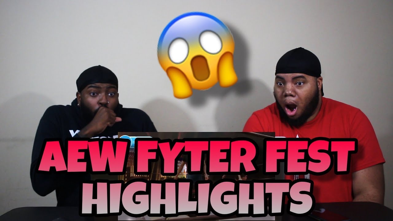 AEW Fyter Fest Highlights 29th June 2019 (REACTION) / TRY NOT TO LAUGH 😱