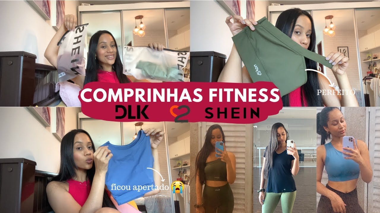 ROUPAS FITNESS DA SHEIN, DLK E 2YOU FITNESS - o que eu achei? provei todas!