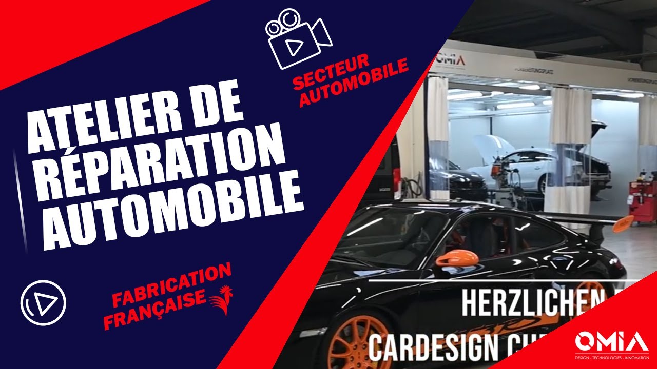 Nouvelle carrosserie CARDESIGN (Allemagne) équipée de matériels OMIA : tout simplement efficace !