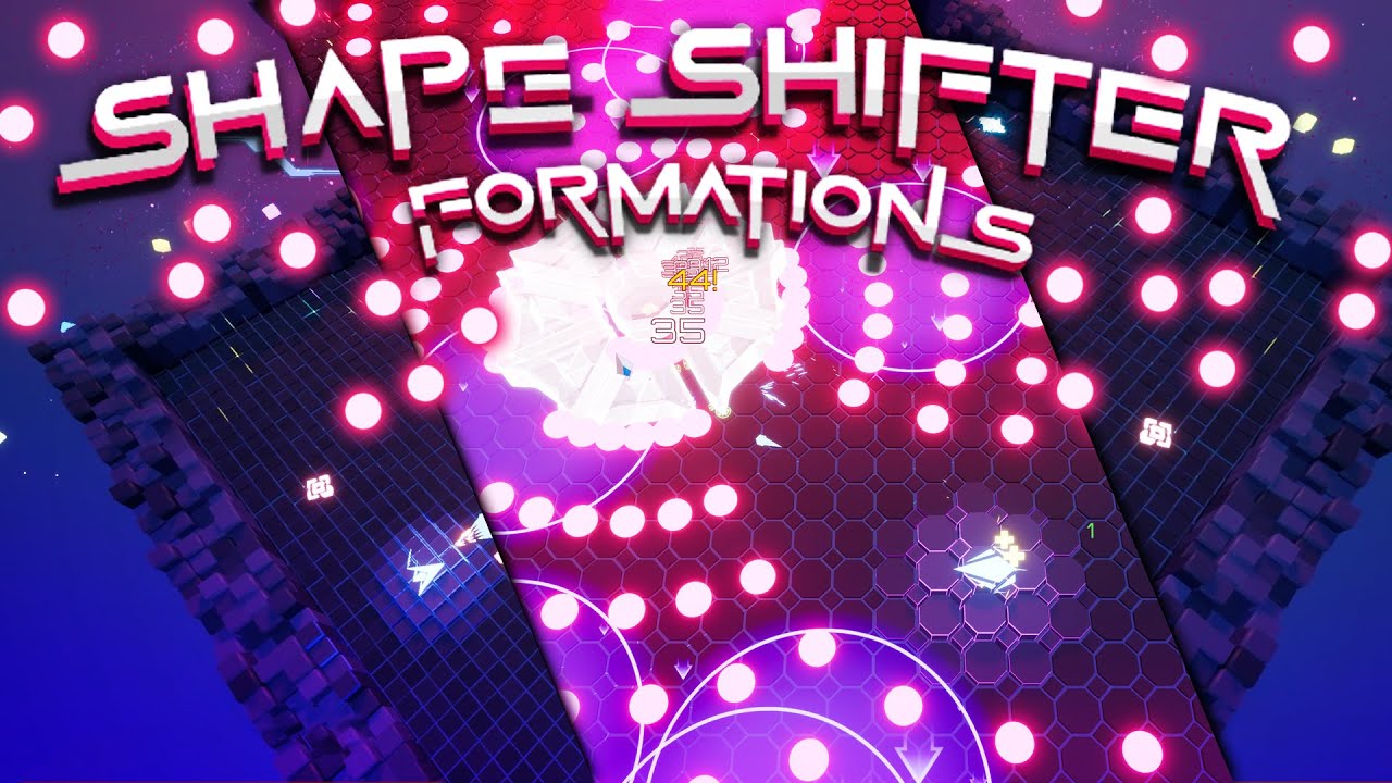 GORGEOUS GEOMETRIC ROGUELIKE SHOOTER! - SHAPE SHIFTER: FORMATIONS