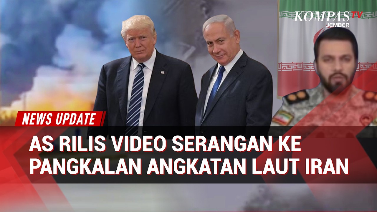 Memanas! AS Rilis Video Serangan Ke Pangkalan Iran, AS-Israel Hantam Ladang Gas Terbesar