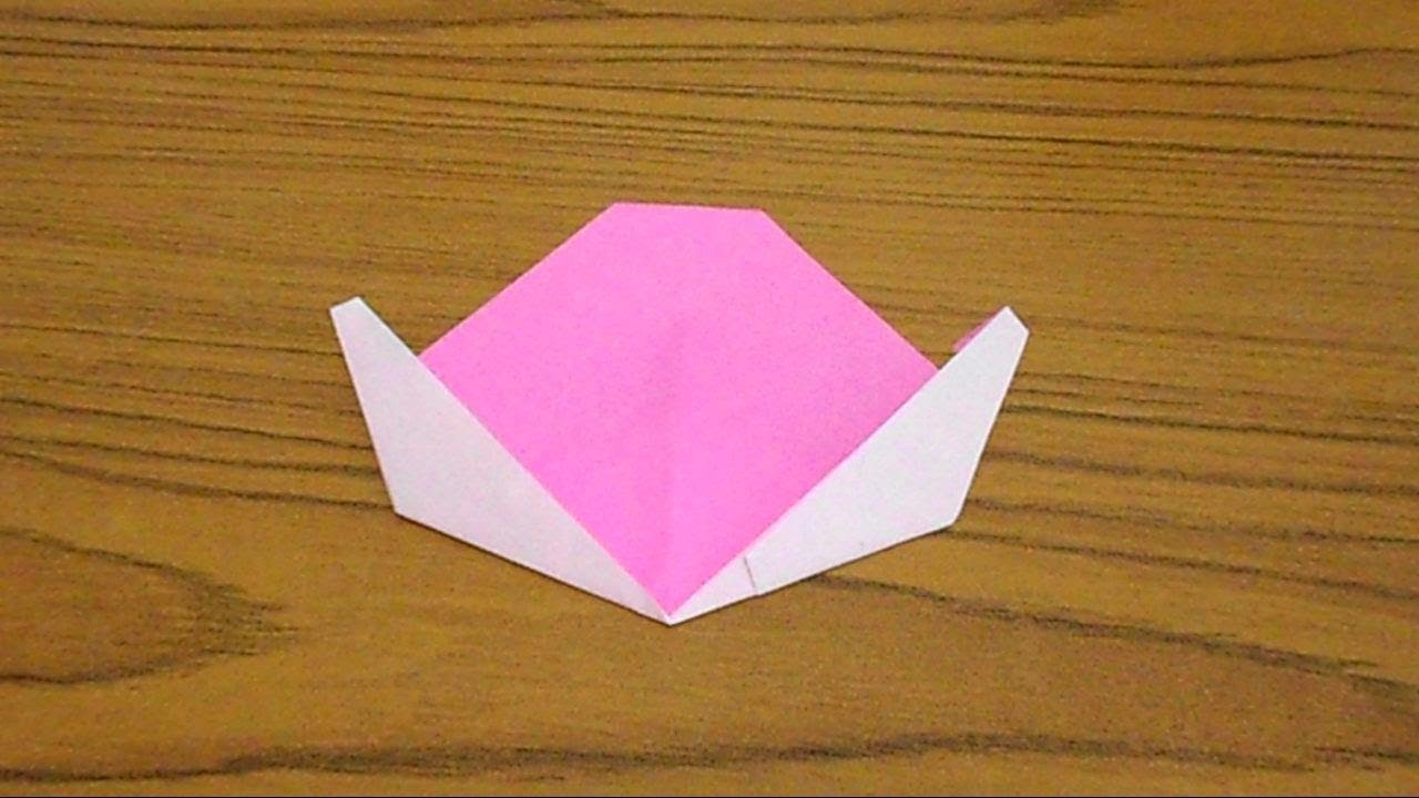 Simple Origami: Lesson 50- Peach