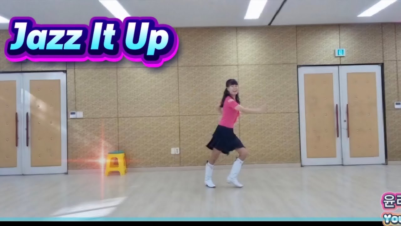 Jazz It Up Line Dance /재즈 잇 업 라인댄스 Improver /윤라인댄스