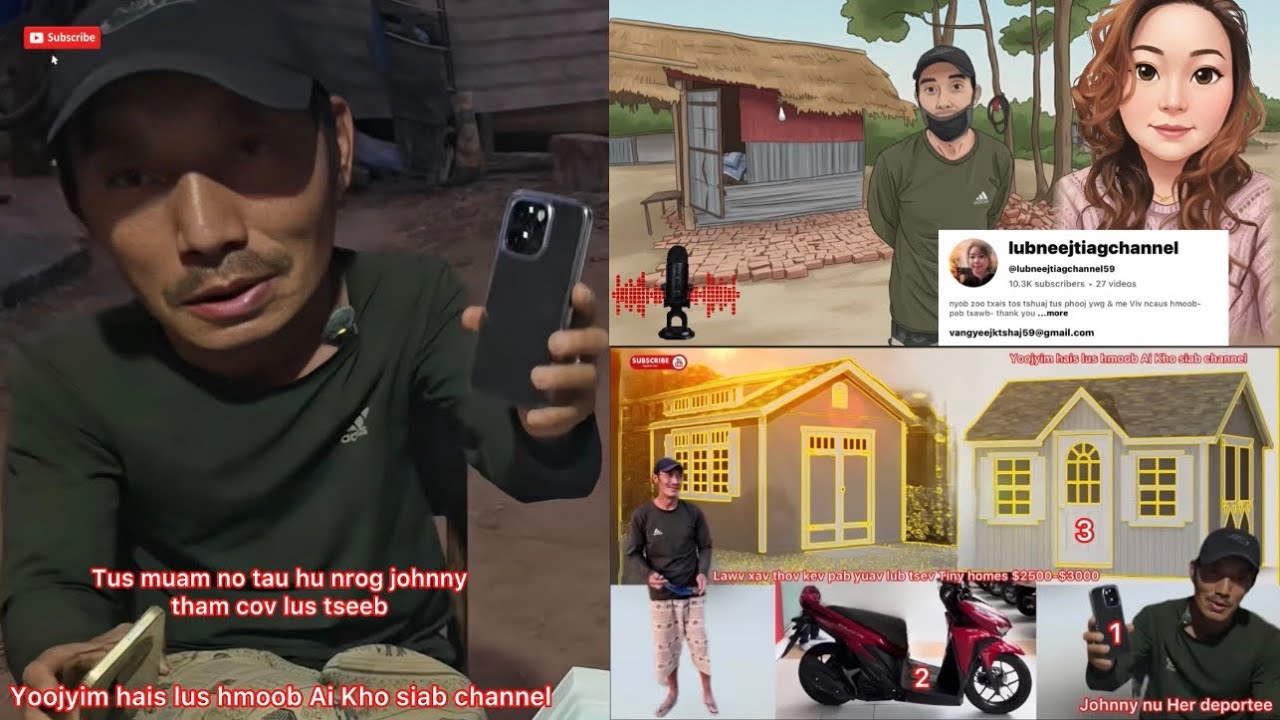 Mloog tus muam no hu nrog johnny Her tham tau ib cov lus zoo tu siab kawg nws puas xav tau tsev nyob