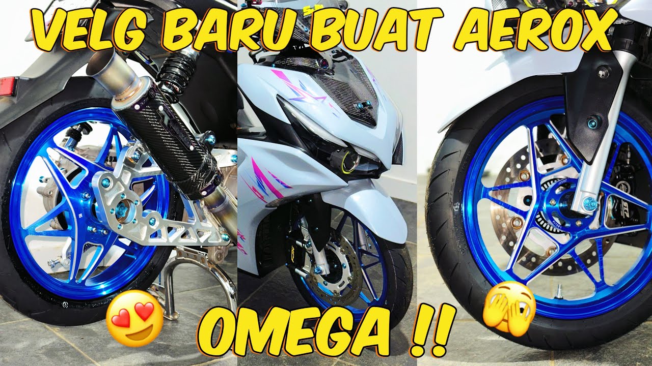 PASANG VELG BARU BUAT AEROX OMEGA ‼️ KTC TOPAZ 😍