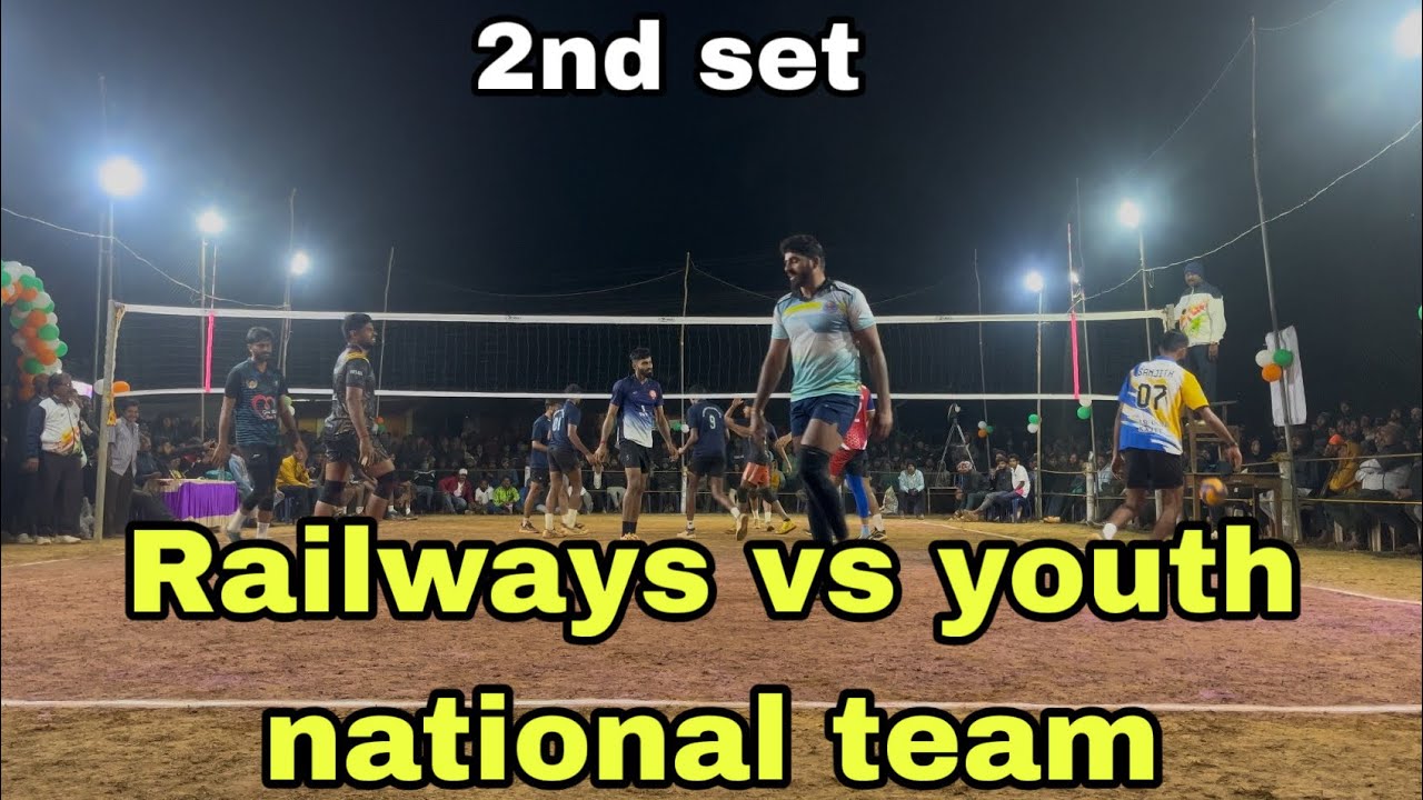 Railways vs youth national team set 2 