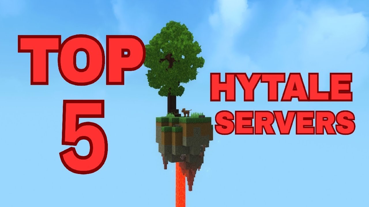 Top 5 BEST Hytale Servers!