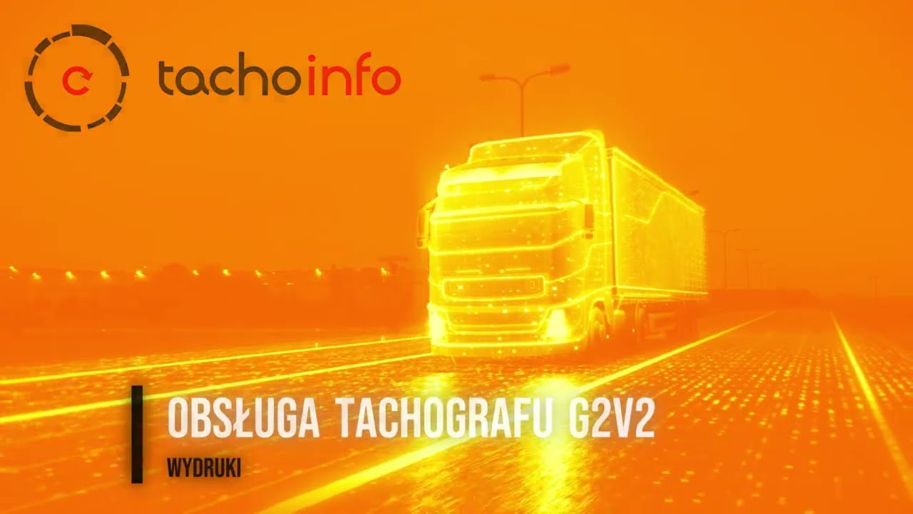 Obsługa Tachografu - WYDRUKI
