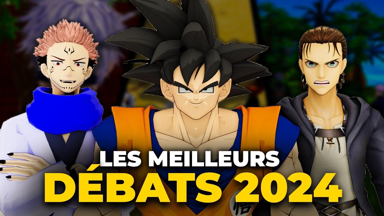 Les meilleurs débats animés/manga 2024 