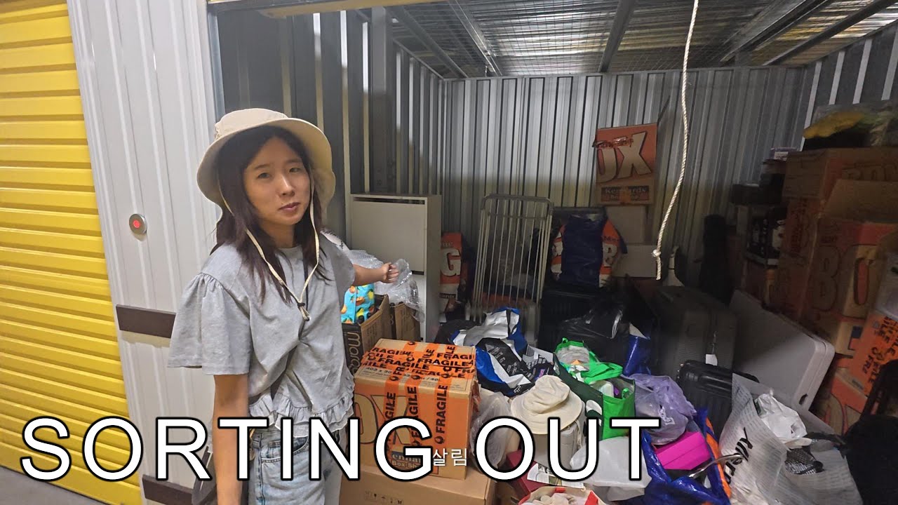 돌아와서 짐정리 | Sorting Things Out