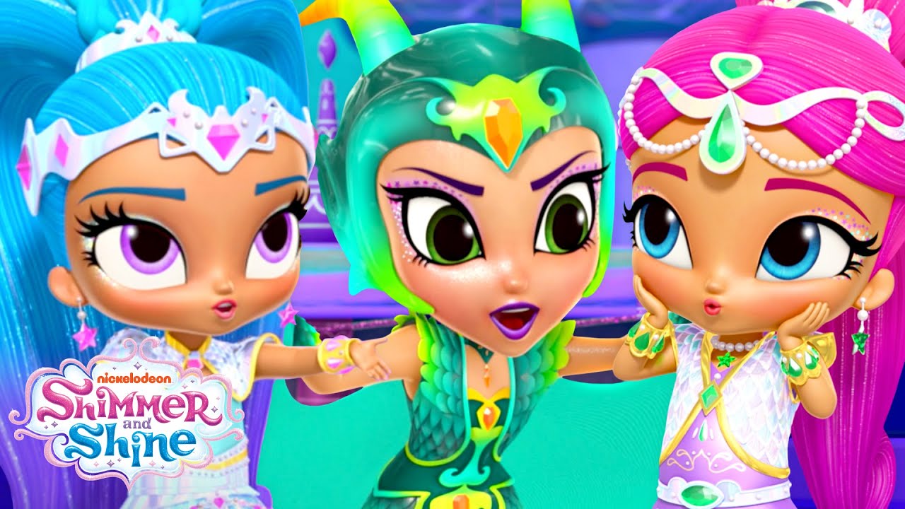 Shimmer & Shine STOP Zeta's DRAGON Power! 🐉💎 | Shimmer and Shine