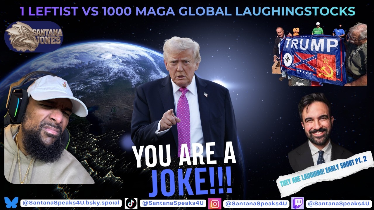 1 LEFTIST vs 1000 MAGA GLOBAL LAUGHINGSTOCKS: Sparring with Santana (Early Short Pt. 2)