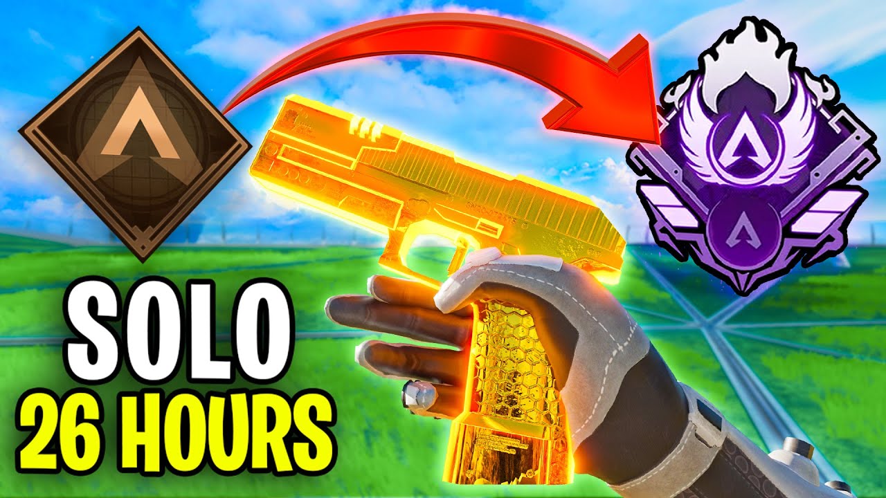 Bronze to Masters Speedrun - P2020 Only (26 Hours Apex Legends Ranked)