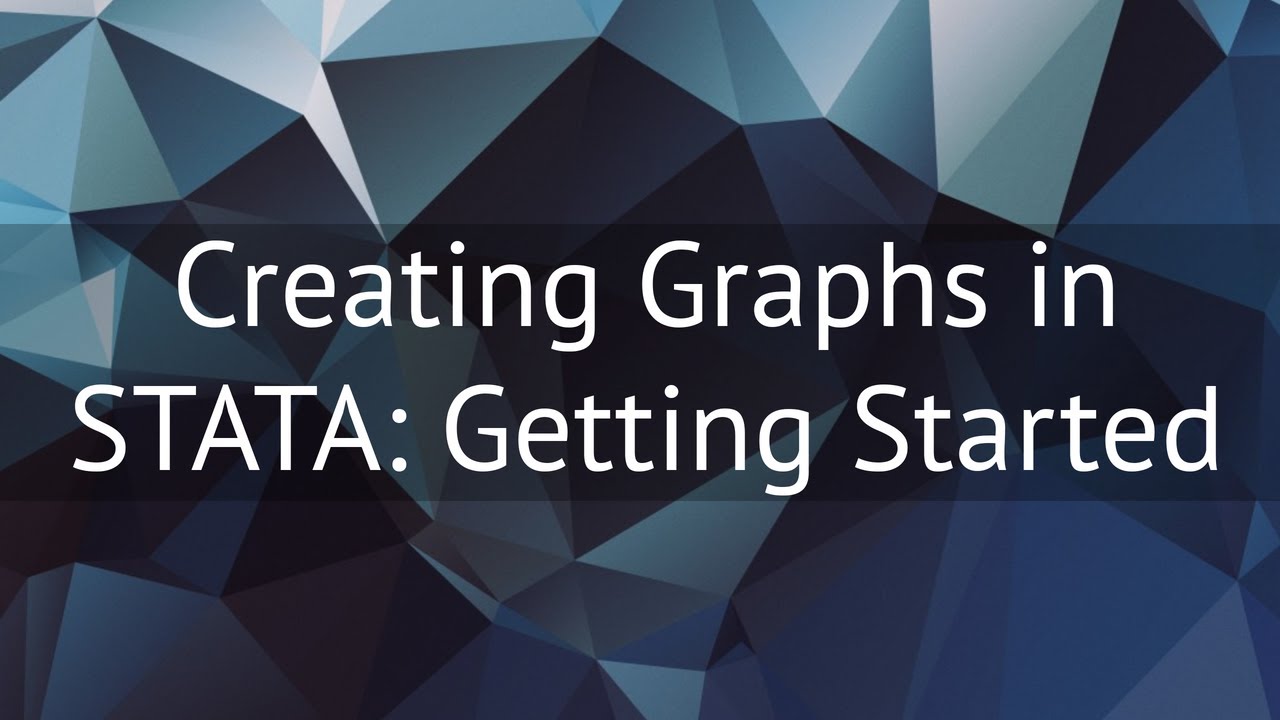 Creating Graphs in STATA: Getting Started