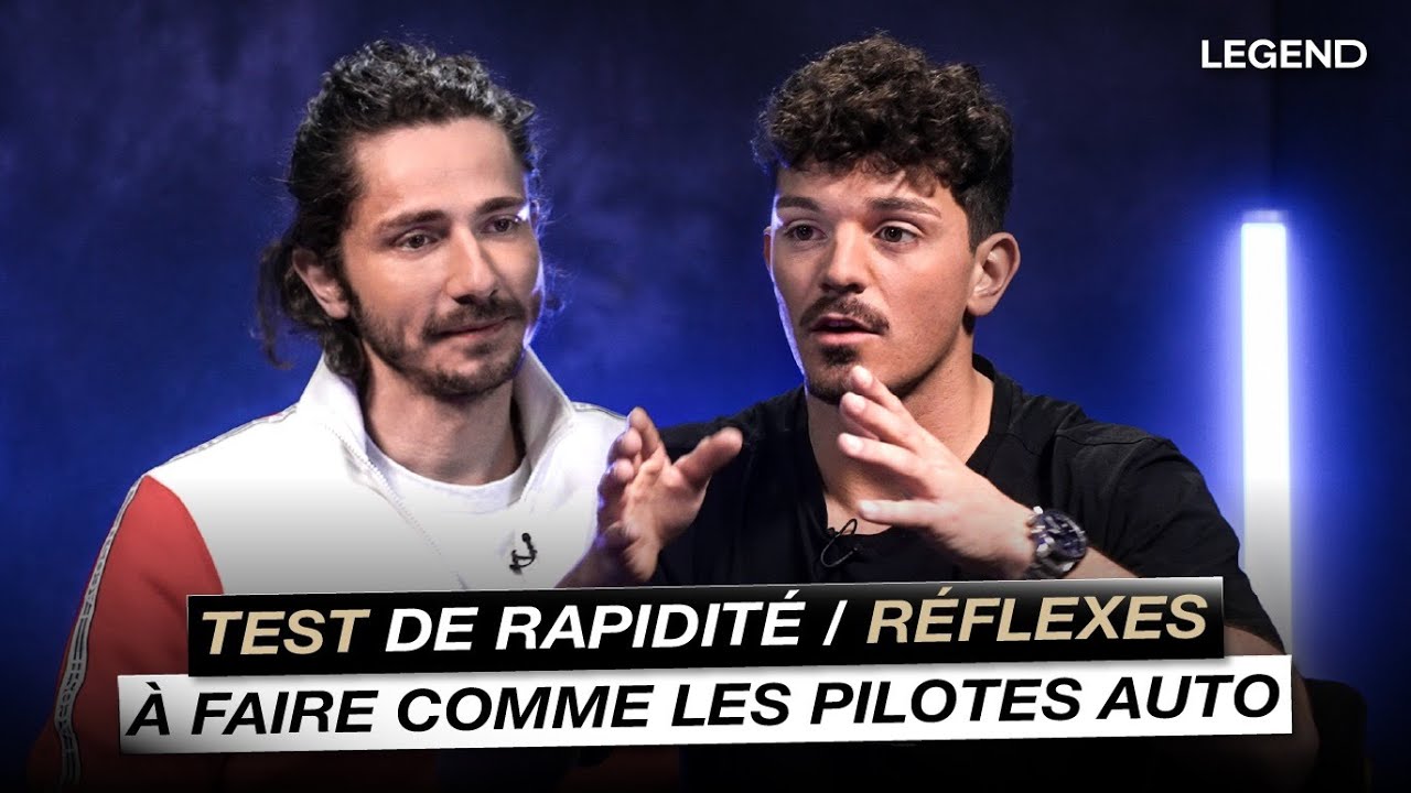 TEST DE RAPIDIT&Eacute; / R&Eacute;FLEXES &Agrave; FAIRE COMME LES PILOTES AUTO