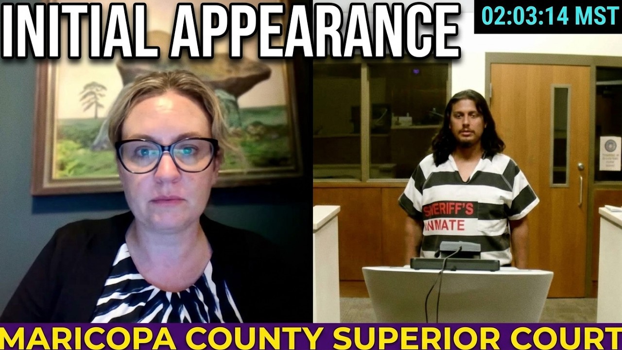 Initial appearance Maricopa County Superior Court ARIZONA 09/11/2026 AM Stream