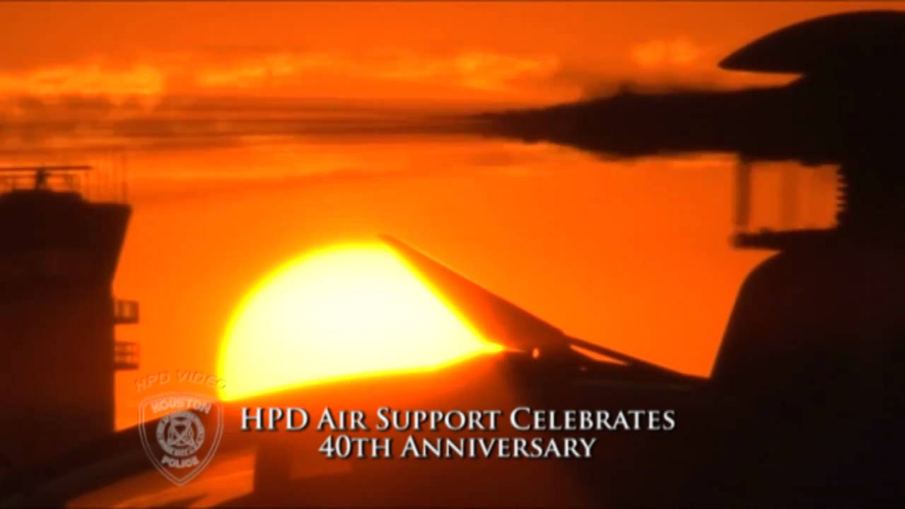 Air Support's 40th Anniversary (Houston Police Department, HPD Video Production, CG)