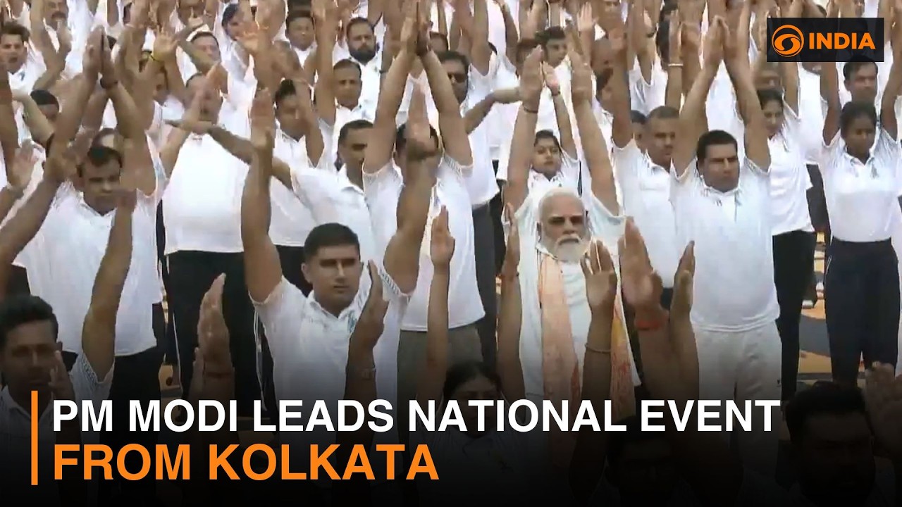 International Yoga Day 2026 LIVE | PM Modi Leads National Event from Kolkata, West Bengal