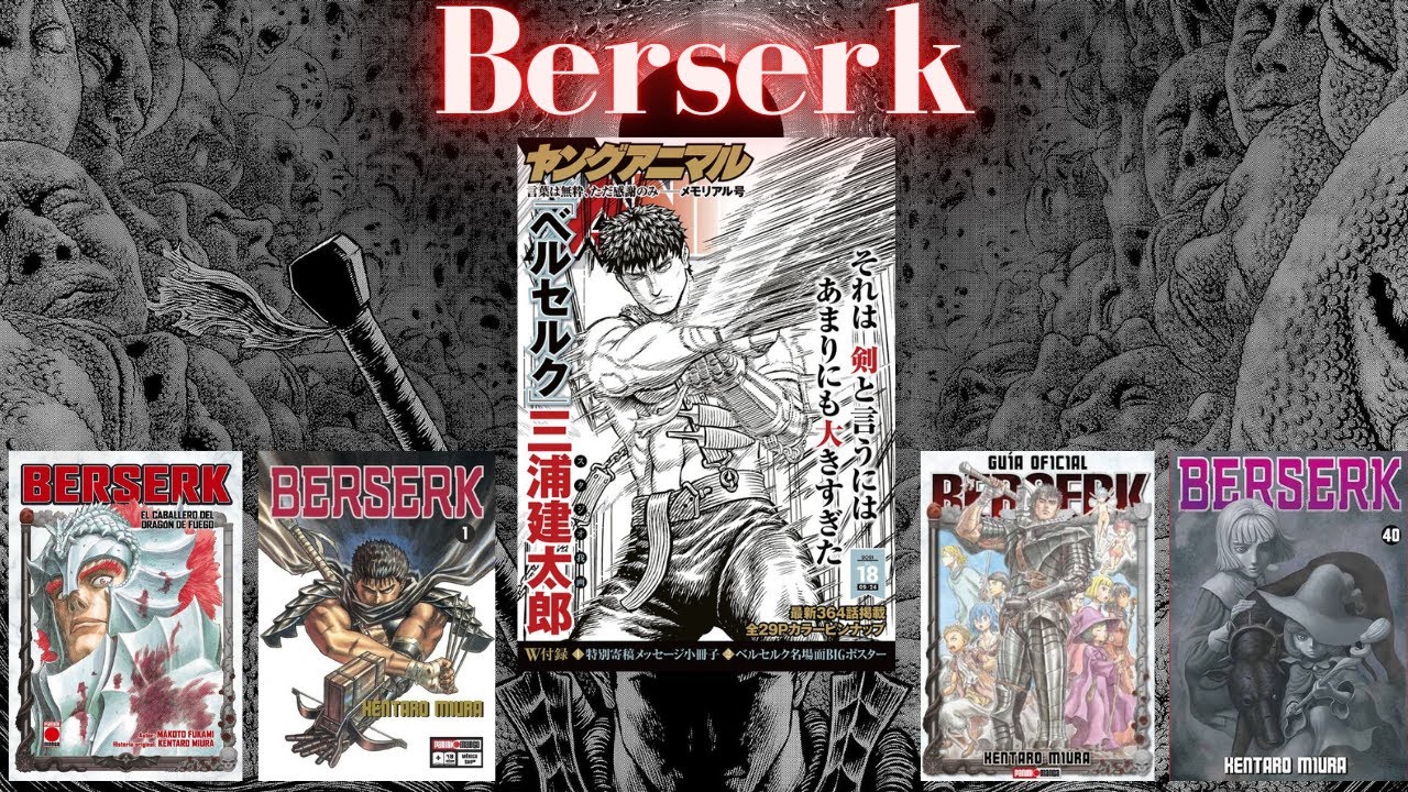 Mi Colección de Berserk | Kentaro Miura | Colección Manga Chile