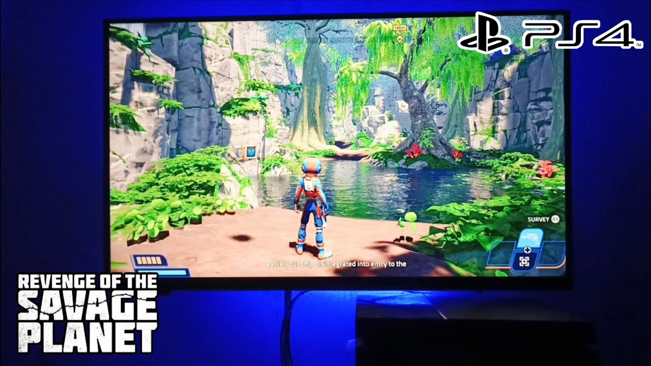 Revenge of The Savage Planet Gameplay on PS4 FAT