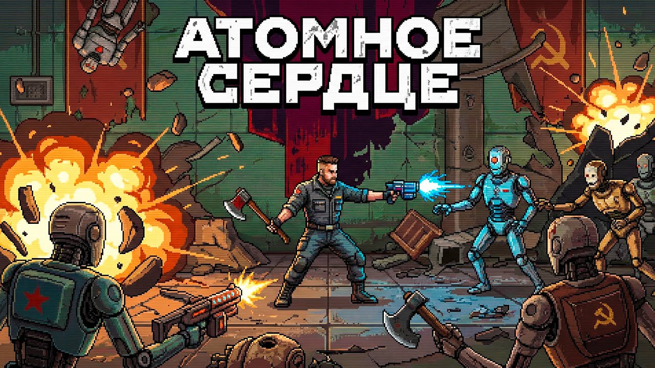 ATOMIC HEART - уютное путешествие в альтернативную вселенную! (Часть 2)
