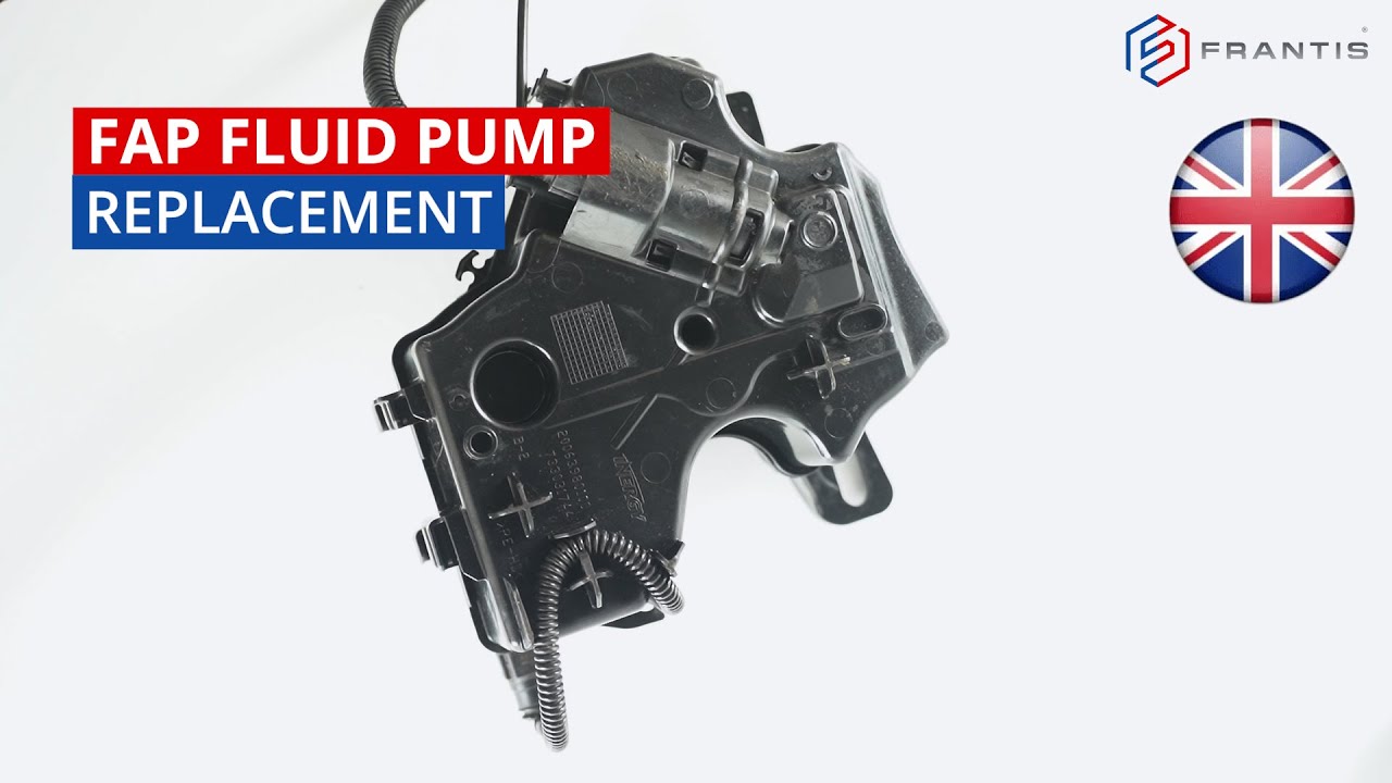 FAP fluid tank pump replacement - FRANTIS repair kit
